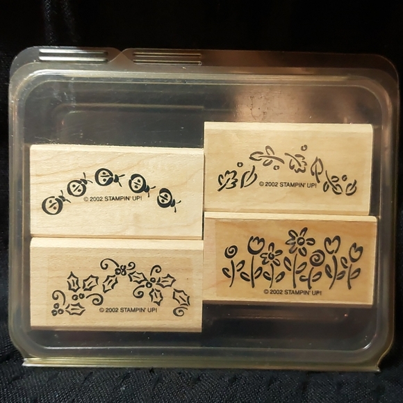 Stampin' Up! (2 Sets) & 1 block Stamp Winter Birds - Picture 2 of 8